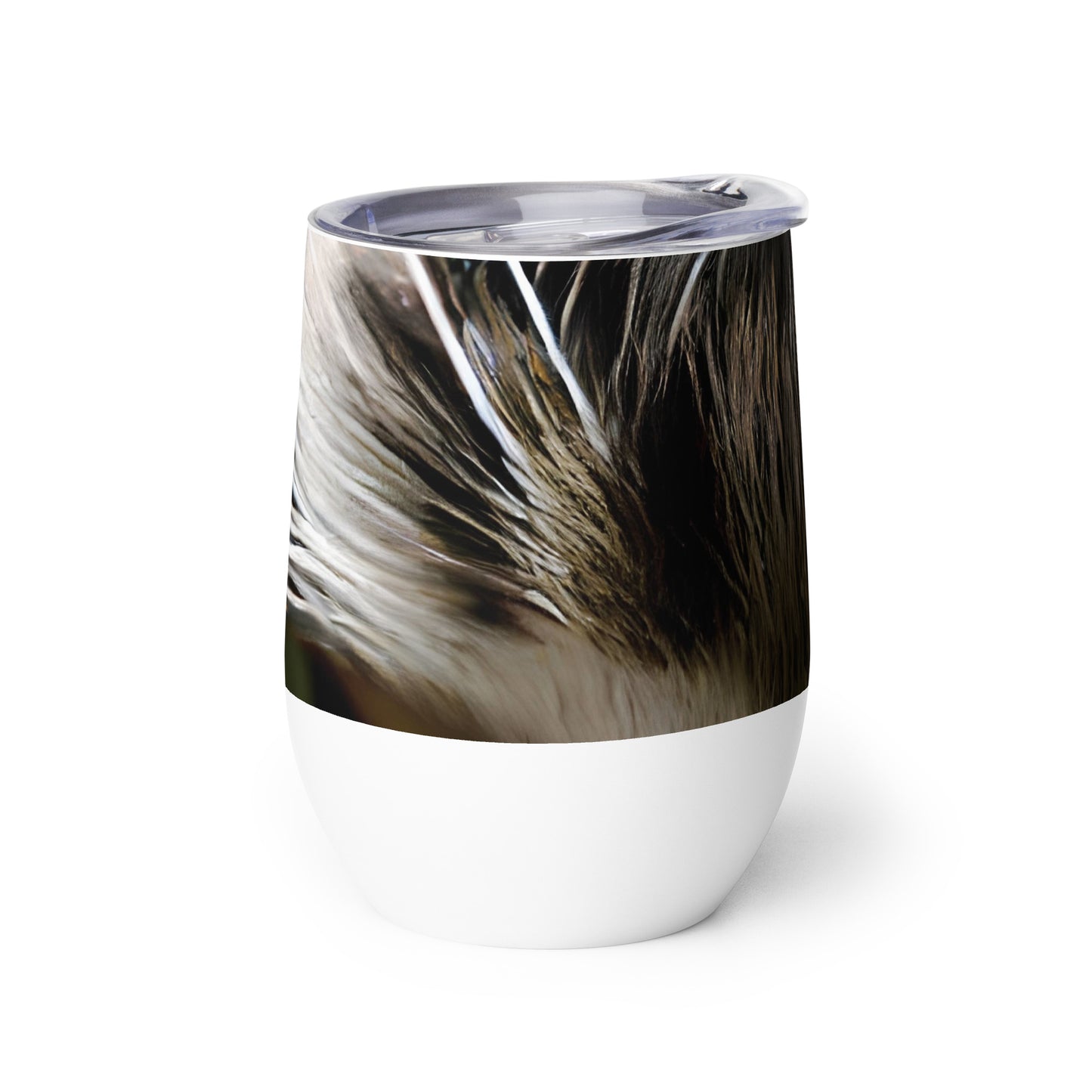 Wine Tumbler - Feline Mirage