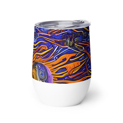 Wine Tumbler - Mantegna Swirl