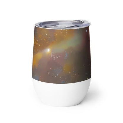 Wine Tumbler - Gilded Galaxies