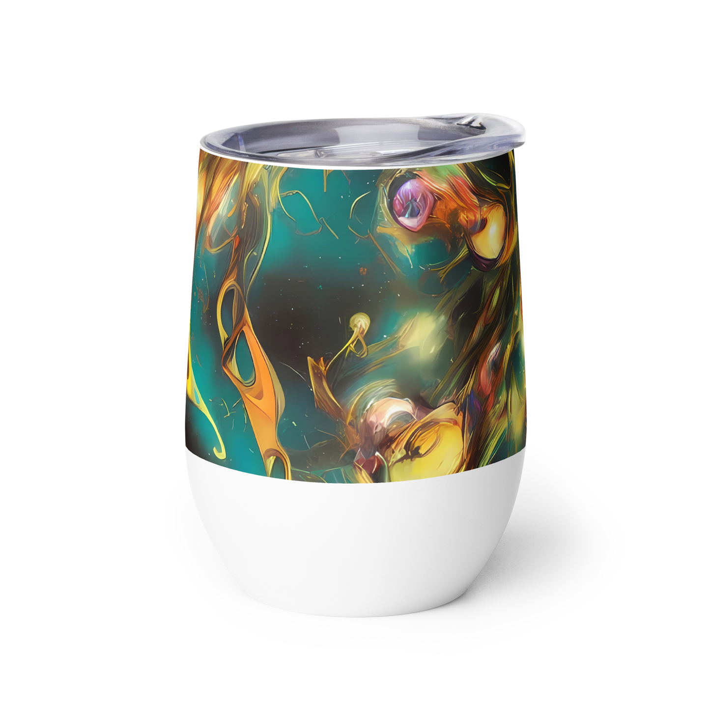 Wine Tumbler - Elegant Whirl