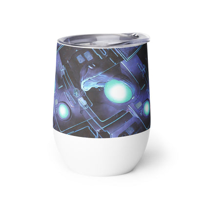 Wine Tumbler - Galactic Circuit