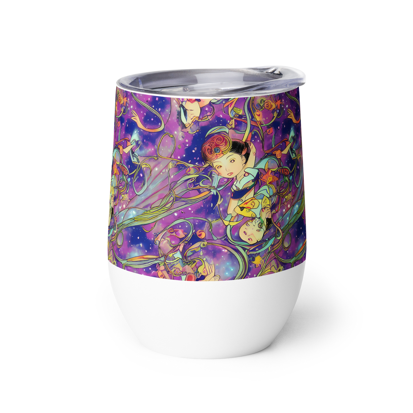 Wine Tumbler - Spiral of Stardust