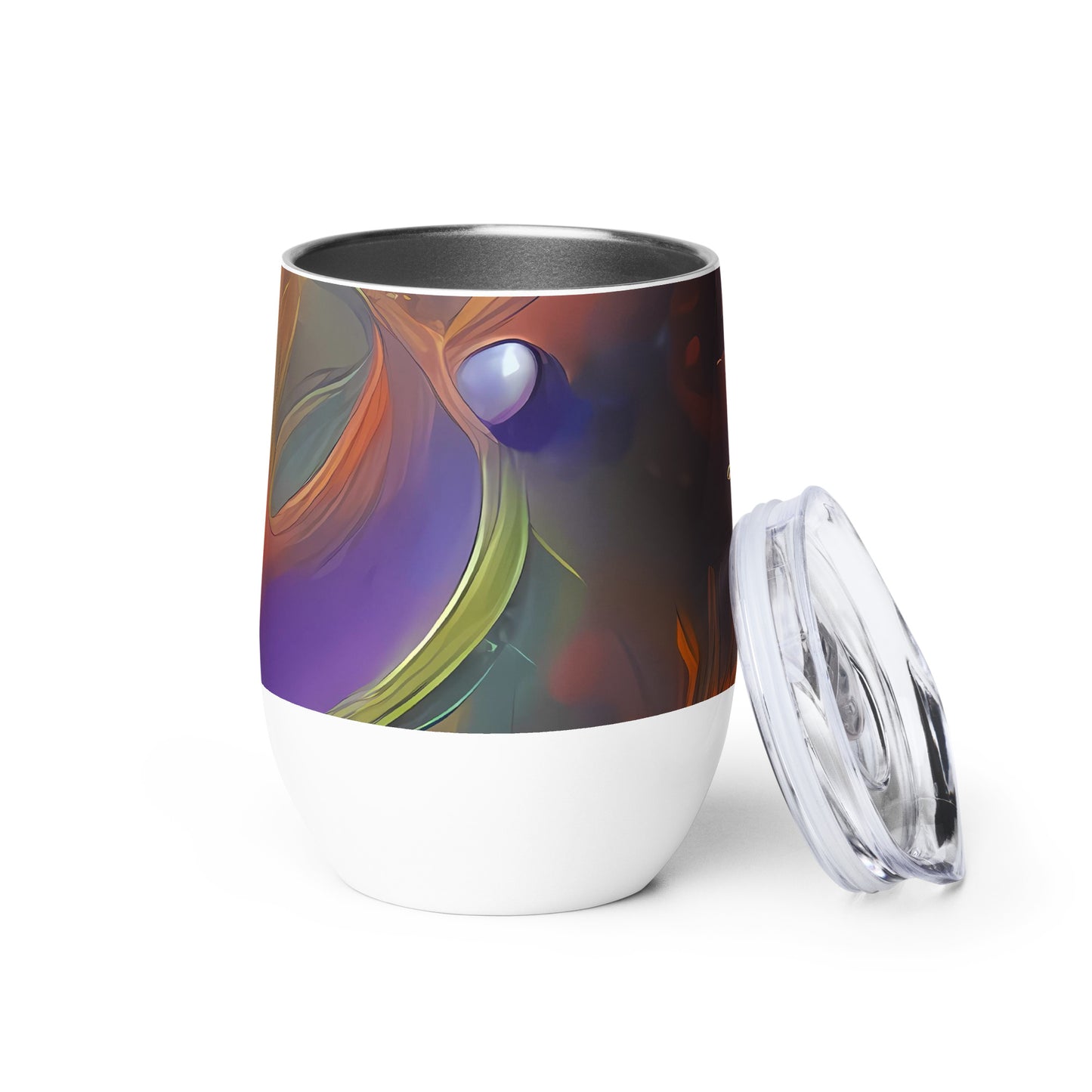 Wine Tumbler - Pre-Raphaelite Ripple