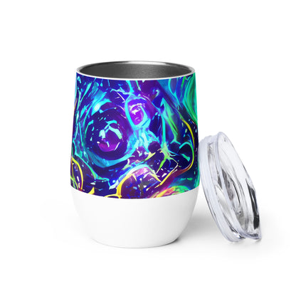 Wine Tumbler - Liquid Light Show