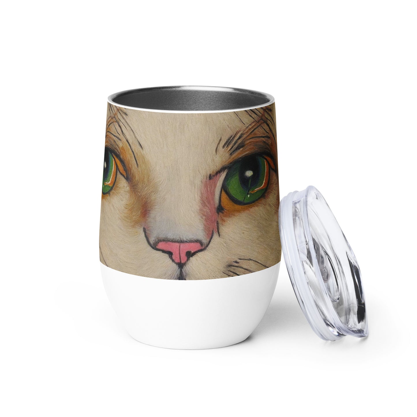 Wine Tumbler - Emerald Gaze