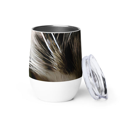 Wine Tumbler - Feline Mirage