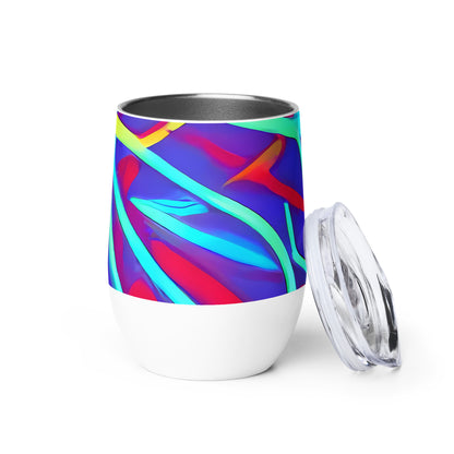 Wine Tumbler - Neo-Grid Rhapsody