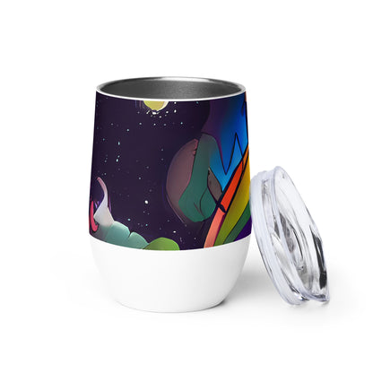 Wine Tumbler - Galactic Playground