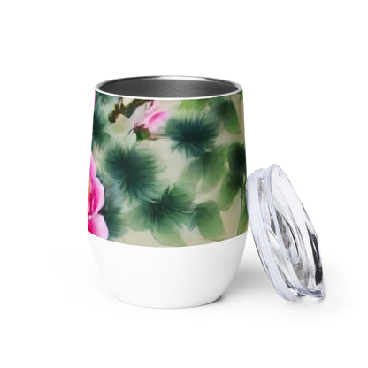 Wine Tumbler - Blossom Reverie