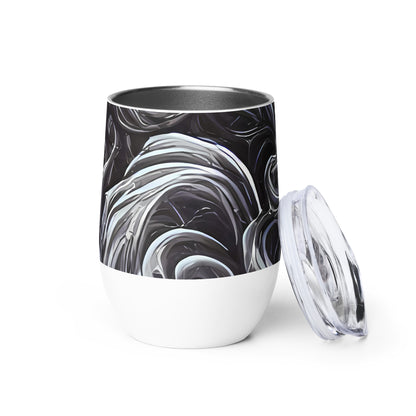 Wine Tumbler - Savrasov Swirls