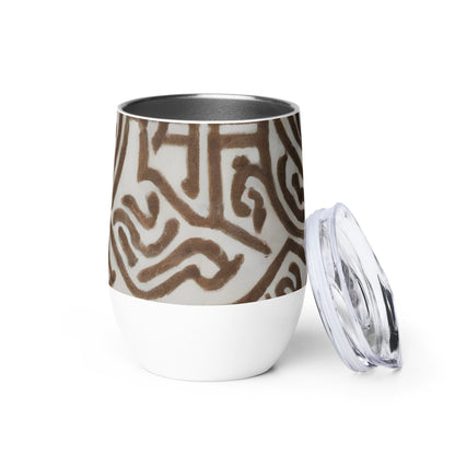 Wine Tumbler - Labyrinth Whisper