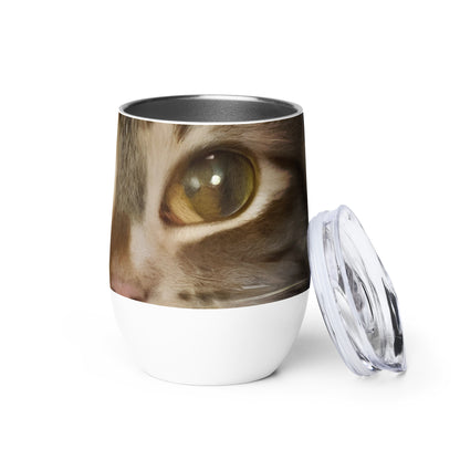 Wine Tumbler - Feline Fantasy
