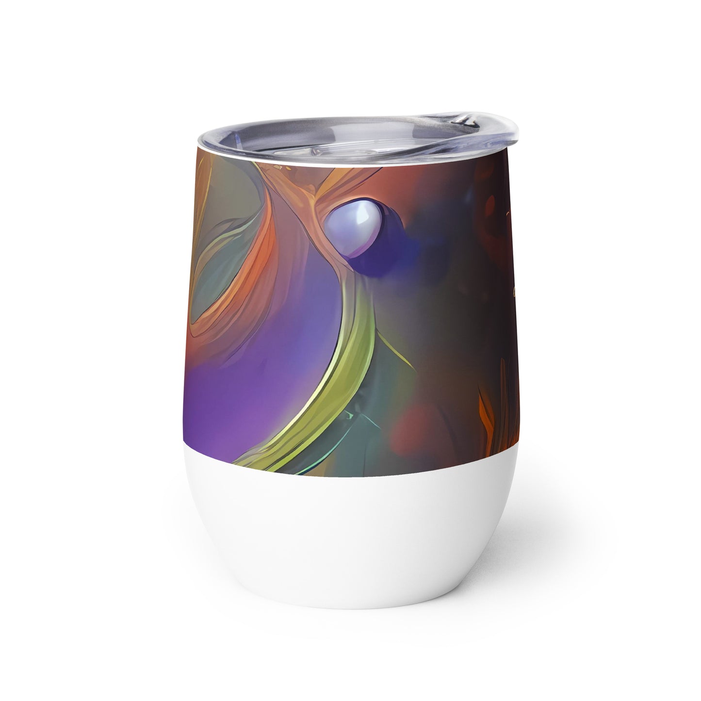 Wine Tumbler - Pre-Raphaelite Ripple