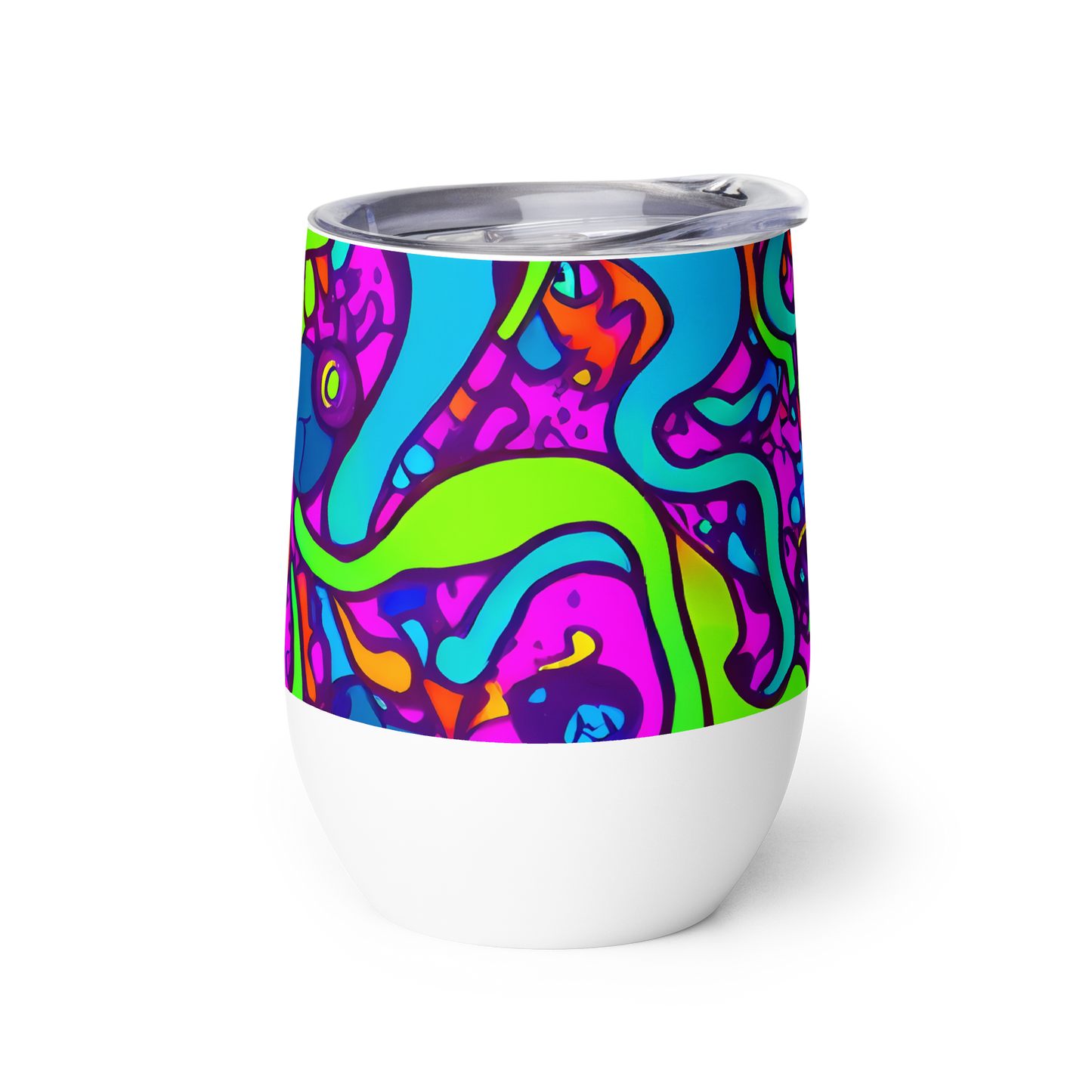 Wine Tumbler - Funky Vortex