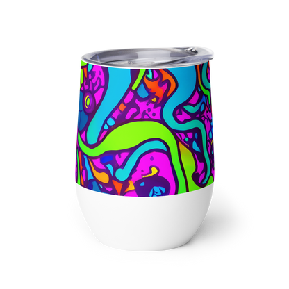 Wine Tumbler - Funky Vortex