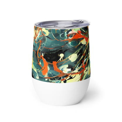 Wine Tumbler - Fluid Firestorm