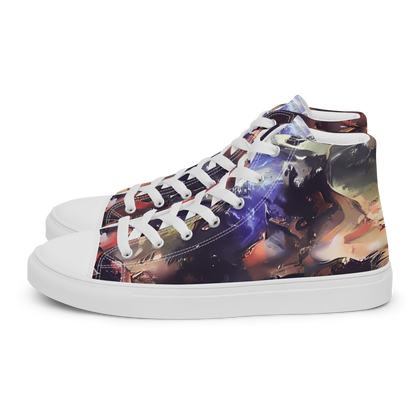 Women's High Top Canvas Shoes - Twisted Terra