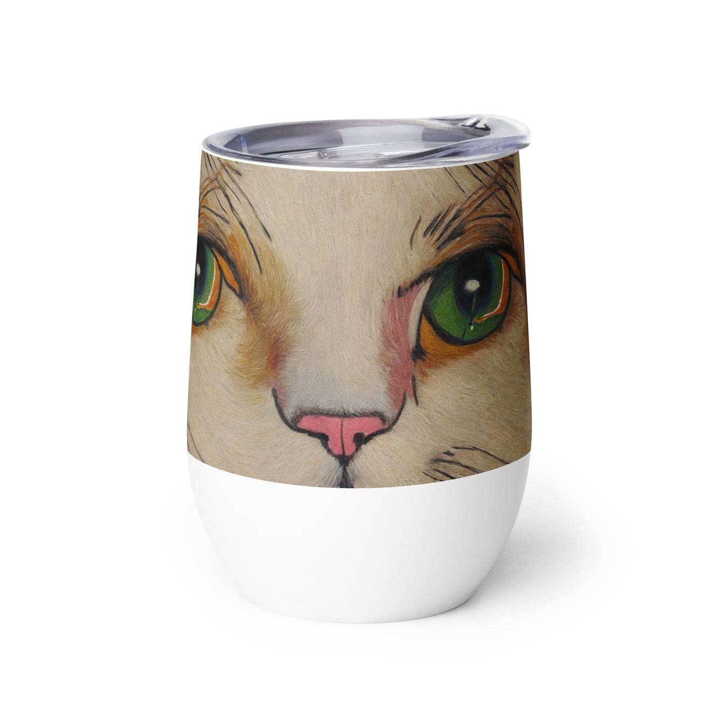 Wine Tumbler - Emerald Gaze