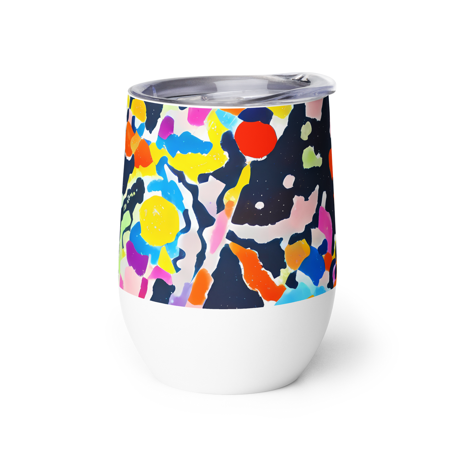 Wine Tumbler - Kaleido Burst
