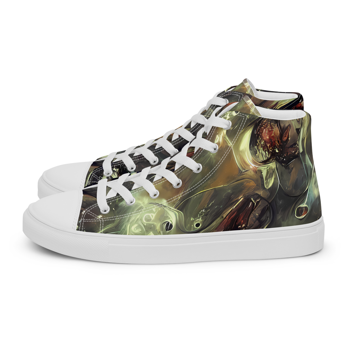 Women's High Top Canvas Shoes - Chaos Crescendo