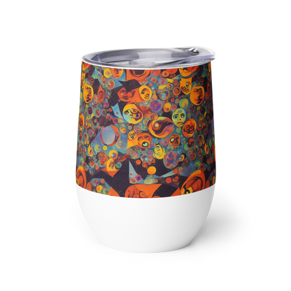 Wine Tumbler - Galactic Faces