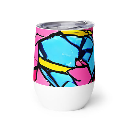 Wine Tumbler - Barbier Bloom