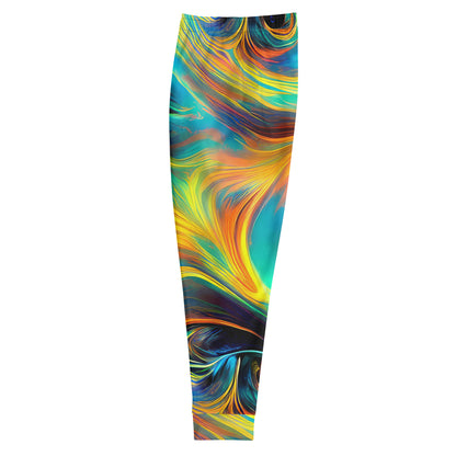 Men’s Joggers - Flameflow Artistry