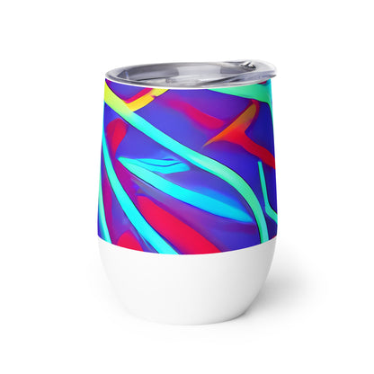 Wine Tumbler - Neo-Grid Rhapsody