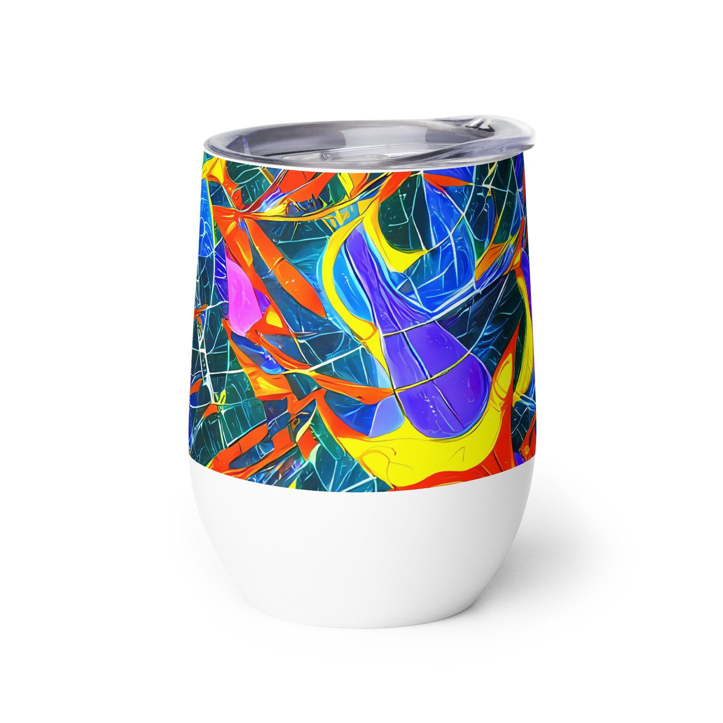 Wine Tumbler - Arkhipov Waves