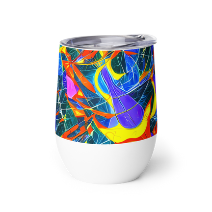 Wine Tumbler - Arkhipov Waves