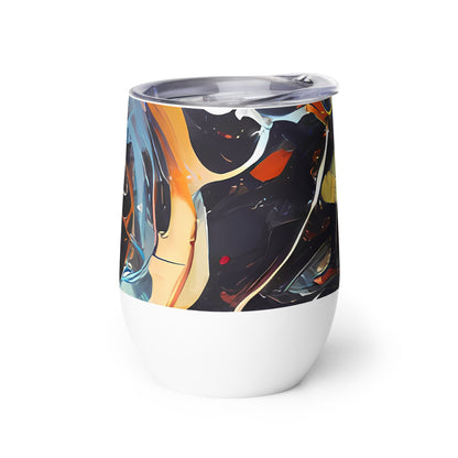 Wine Tumbler - Neo-Splash Labyrinth