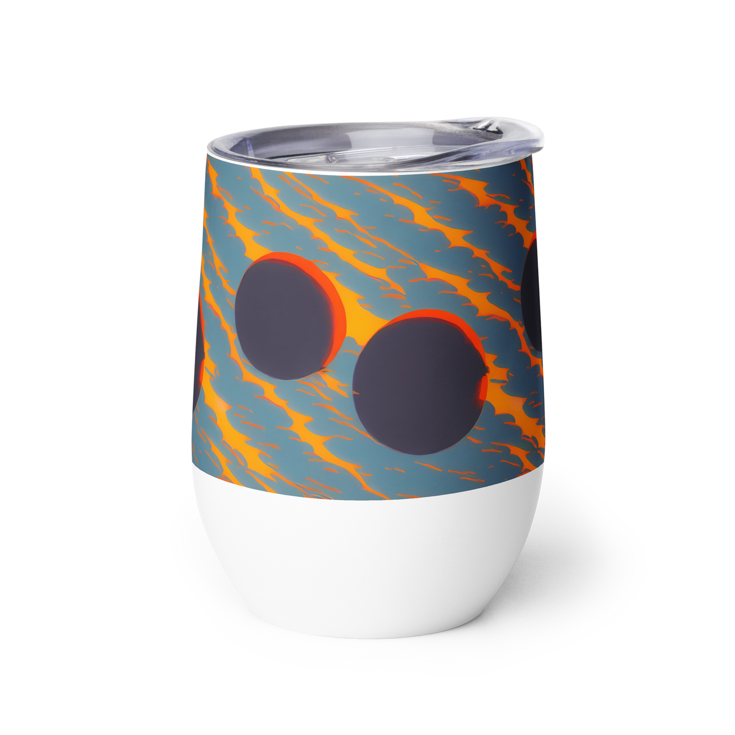 Wine Tumbler - Flames of Gravity