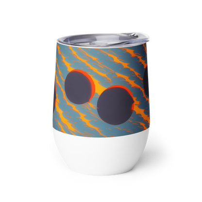 Wine Tumbler - Flames of Gravity