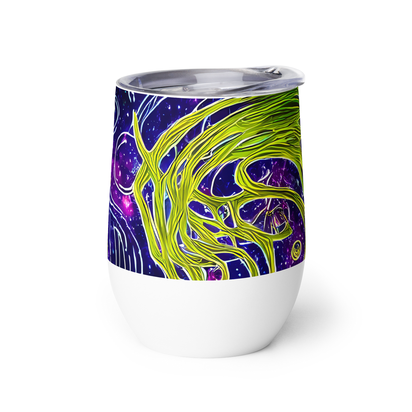 Wine Tumbler - Celestial Scribbles