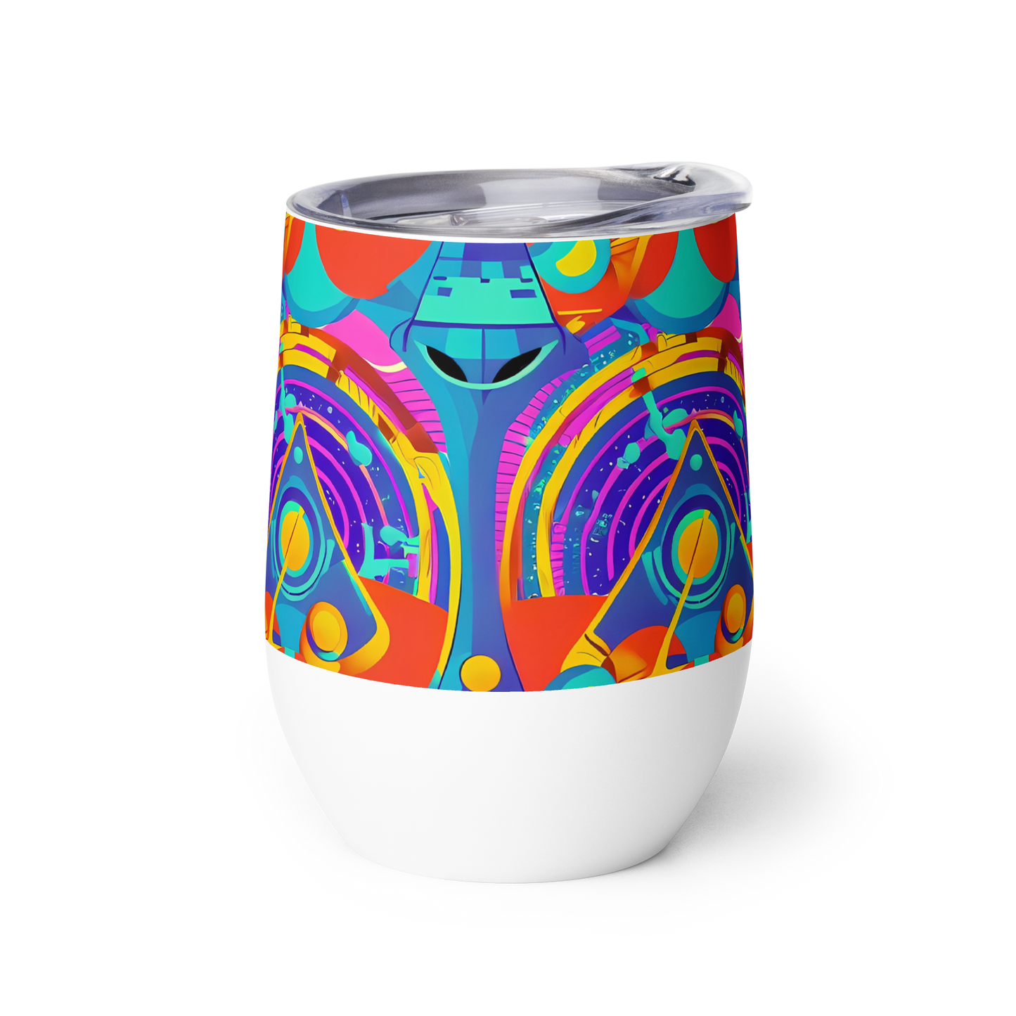 Wine Tumbler - Blast of Color