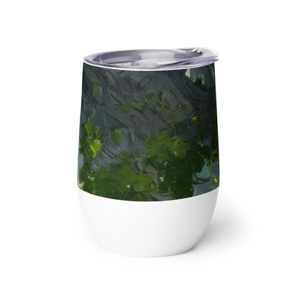 Wine Tumbler - Whiskered Enigma
