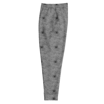 Men’s Joggers - Black And White Rhapsody