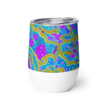 Wine Tumbler - Mystic Waves