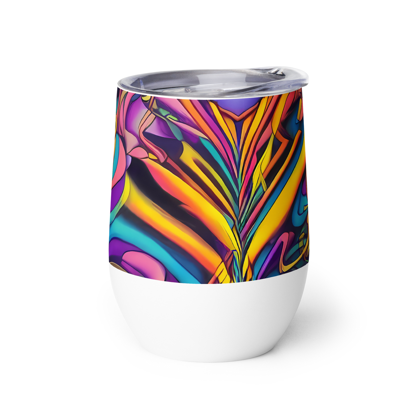 Wine Tumbler - Pre-Raphaelite Wave