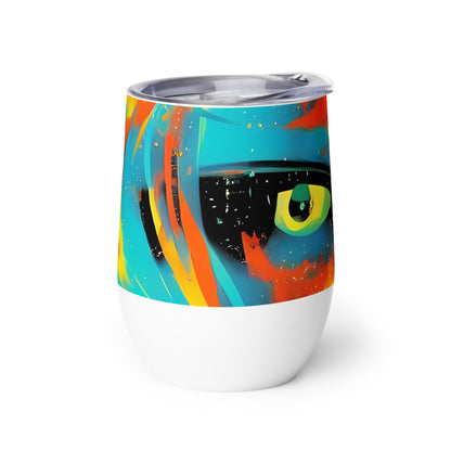Wine Tumbler - Solar Swoosh