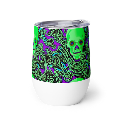 Wine Tumbler - Ghostly Labyrinth