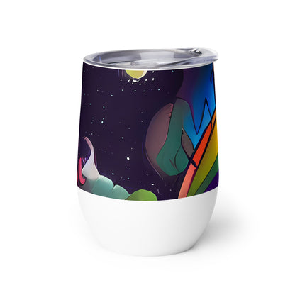 Wine Tumbler - Galactic Playground