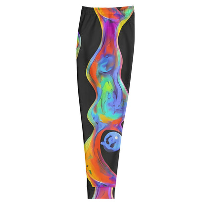 Men’s Joggers - Vibrant Vortices