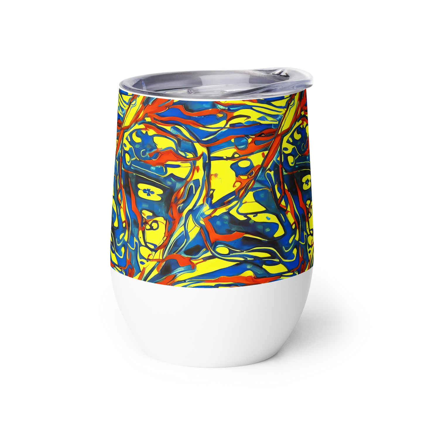 Wine Tumbler - Cyberflow Circuit