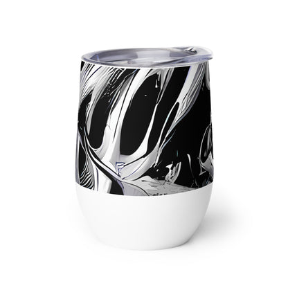 Wine Tumbler - Silver Shadows