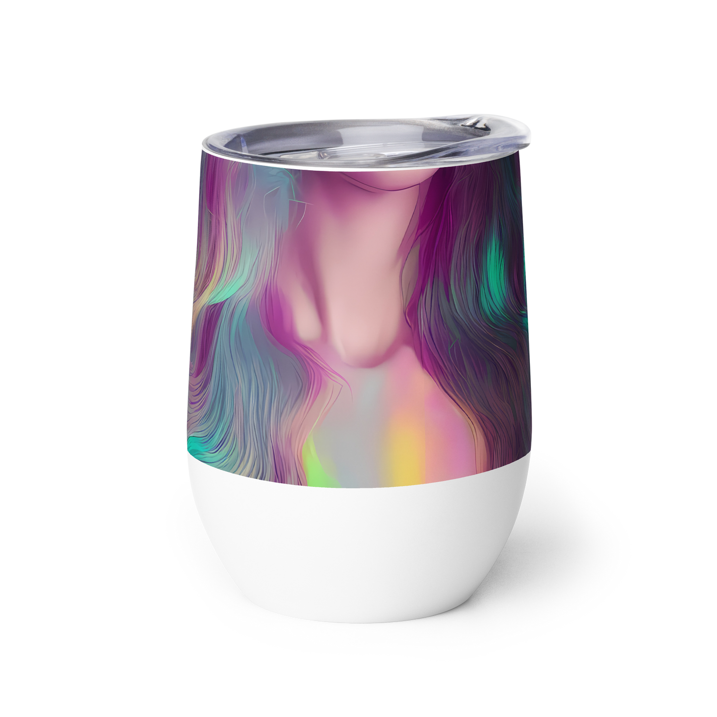 Wine Tumbler - Surreal Tresses