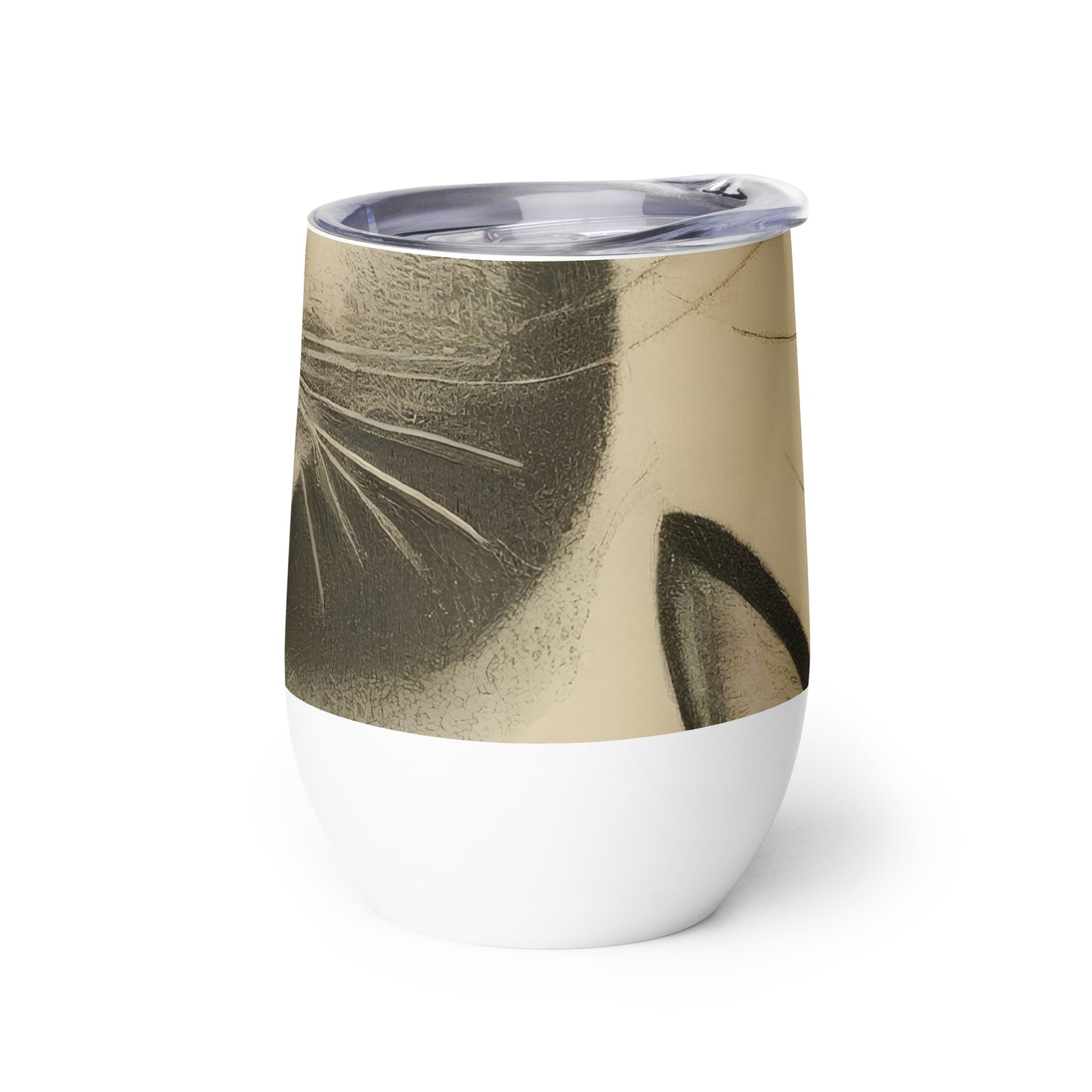 Wine Tumbler - Feline Symphony