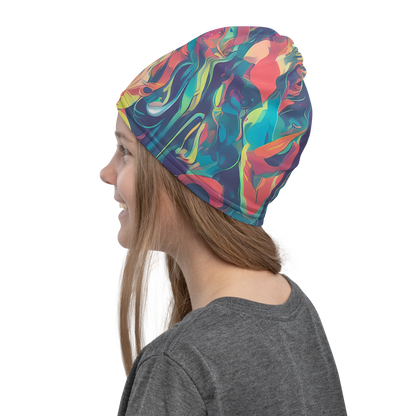 Neck Gaiter - Neon Aurora