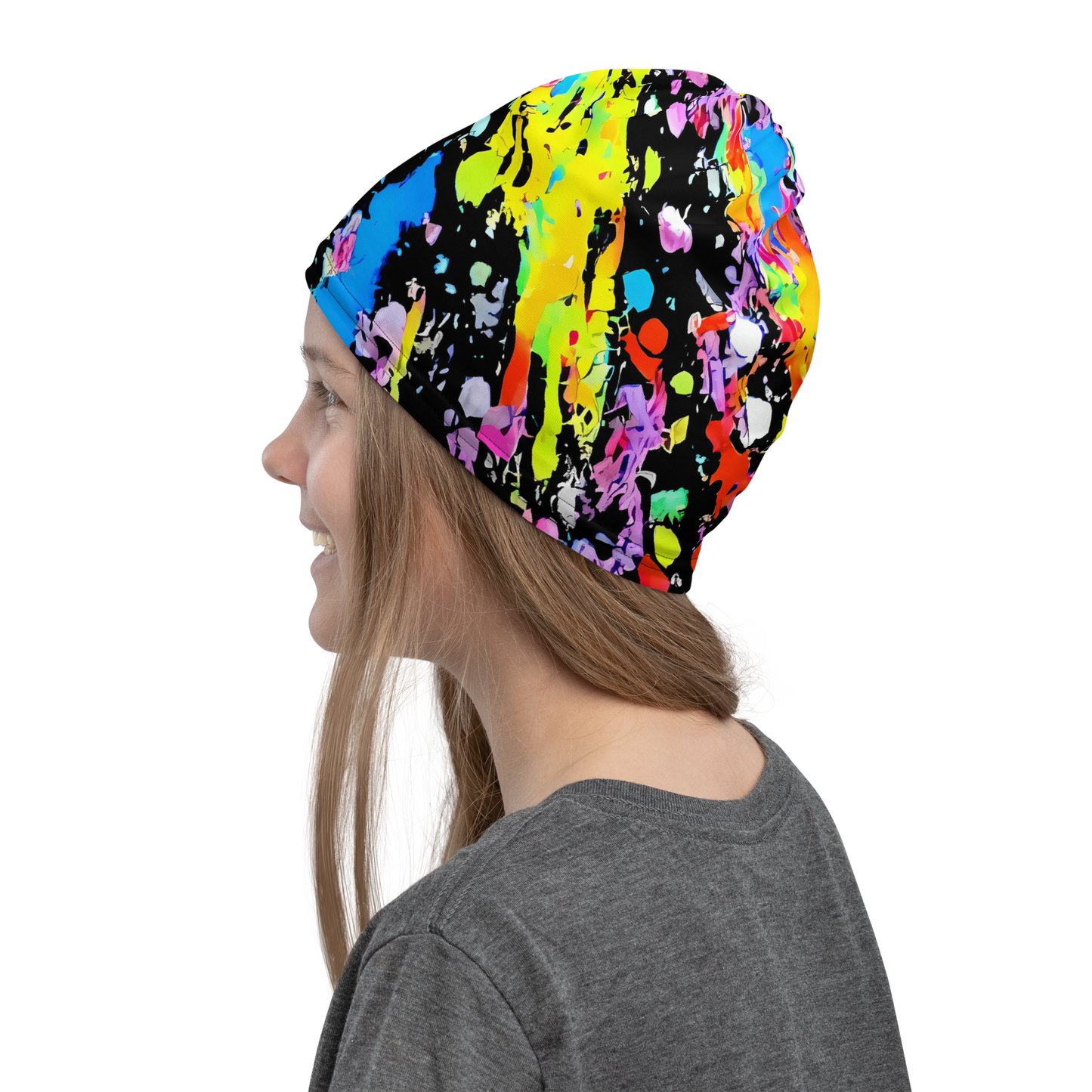 Neck Gaiter - Pollock Pulse