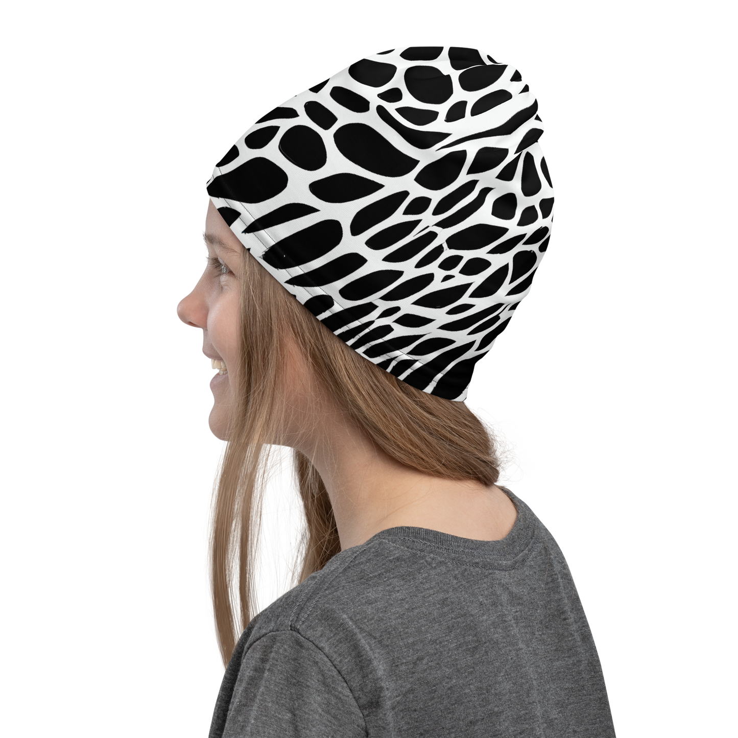 Neck Gaiter - Monochrome Mystique